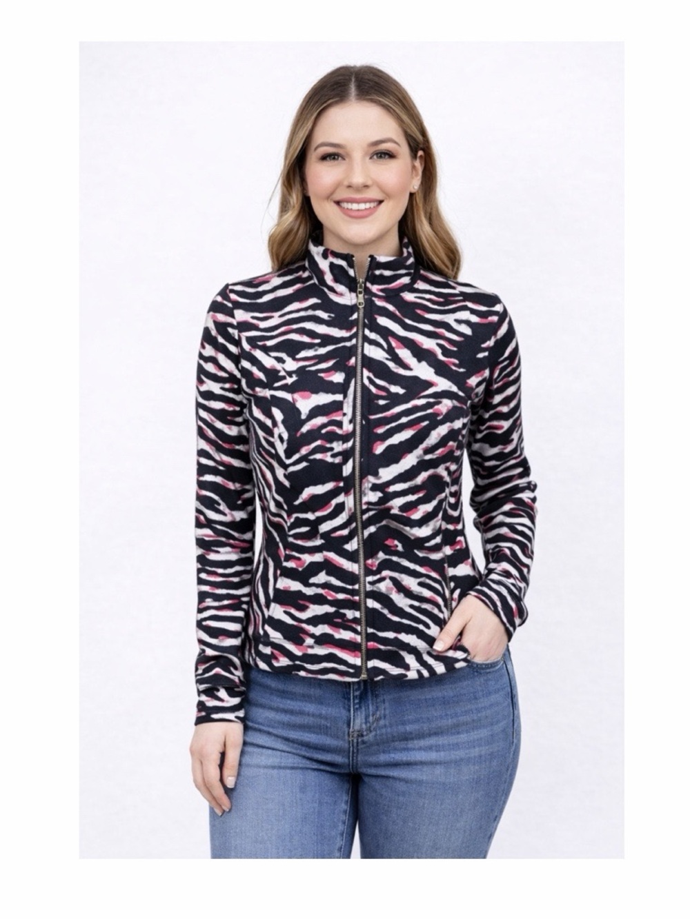 Susan‎ Graver Animal Print Jacket